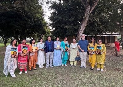 Group photo of ISER-N staff at 30th anniversary celebration.