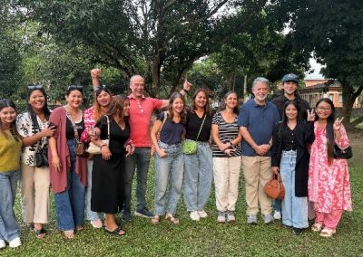 Group photo of ISER-N staff at 30th anniversary celebration.
